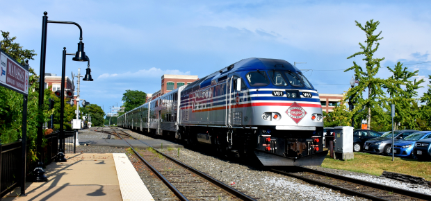 Image of a Virginia Railway Express Train