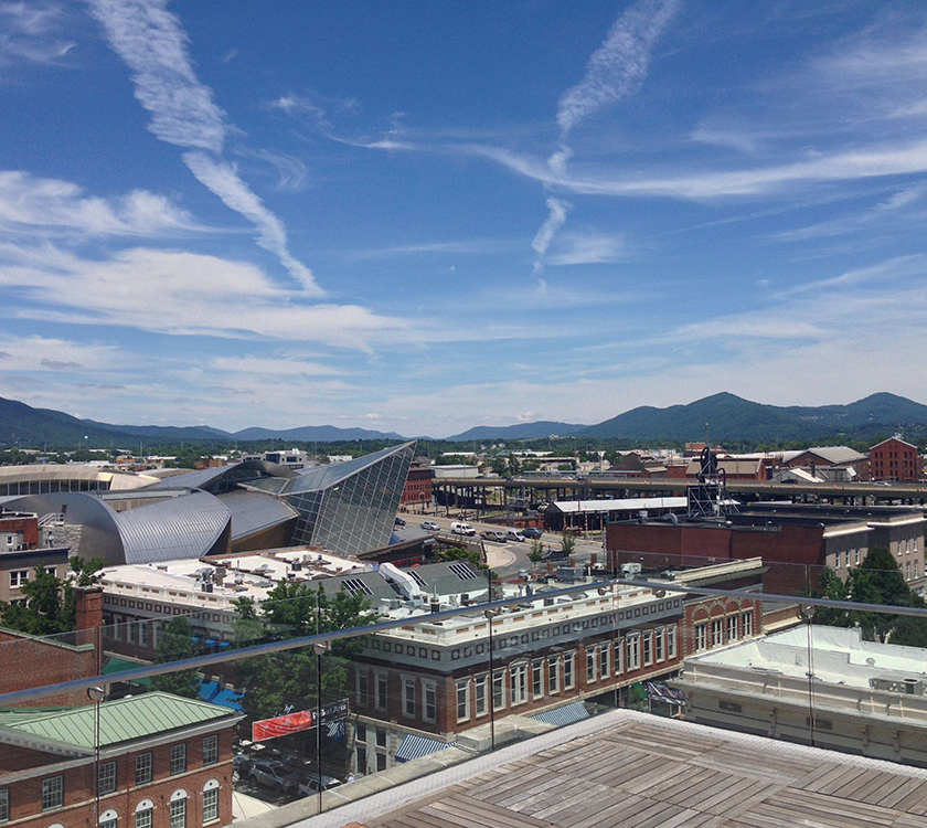 Center in the Square rooftop - Visit Virginia’s Blue Ridge