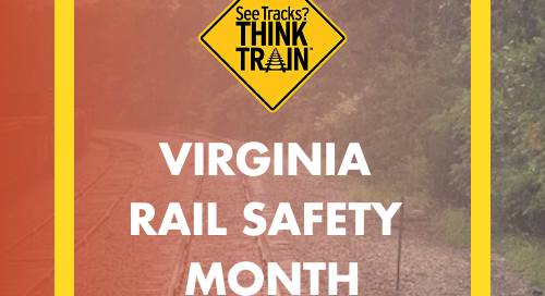 VA RAIL SAFETY MONTH (Logo)