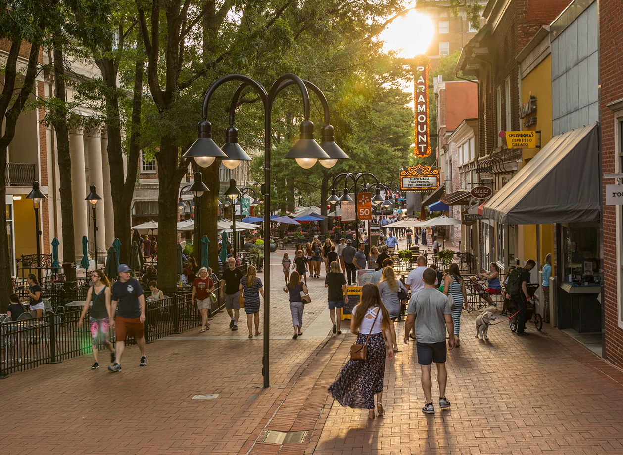 Downtown Charlottesville