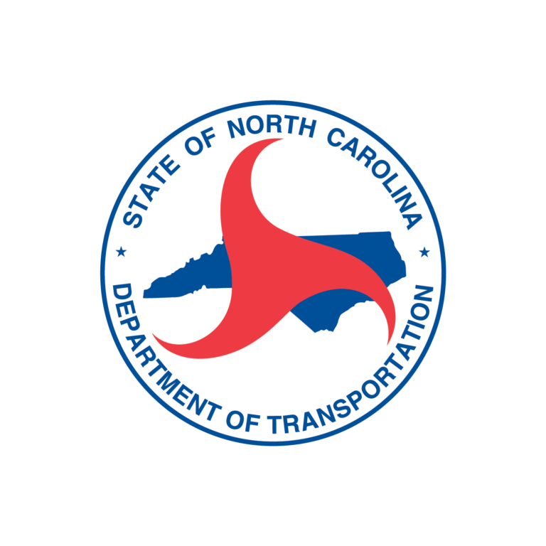Official Logo of the North Carolina Department of Transportation.