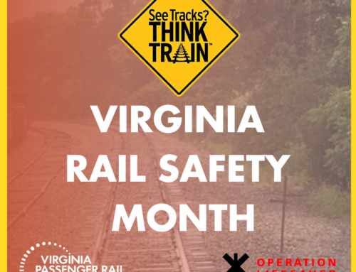 VPRA Recognizes Rail Safety Month