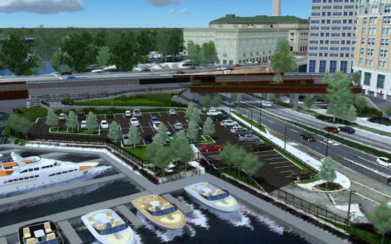 Maine Ave Ped Bridge 2