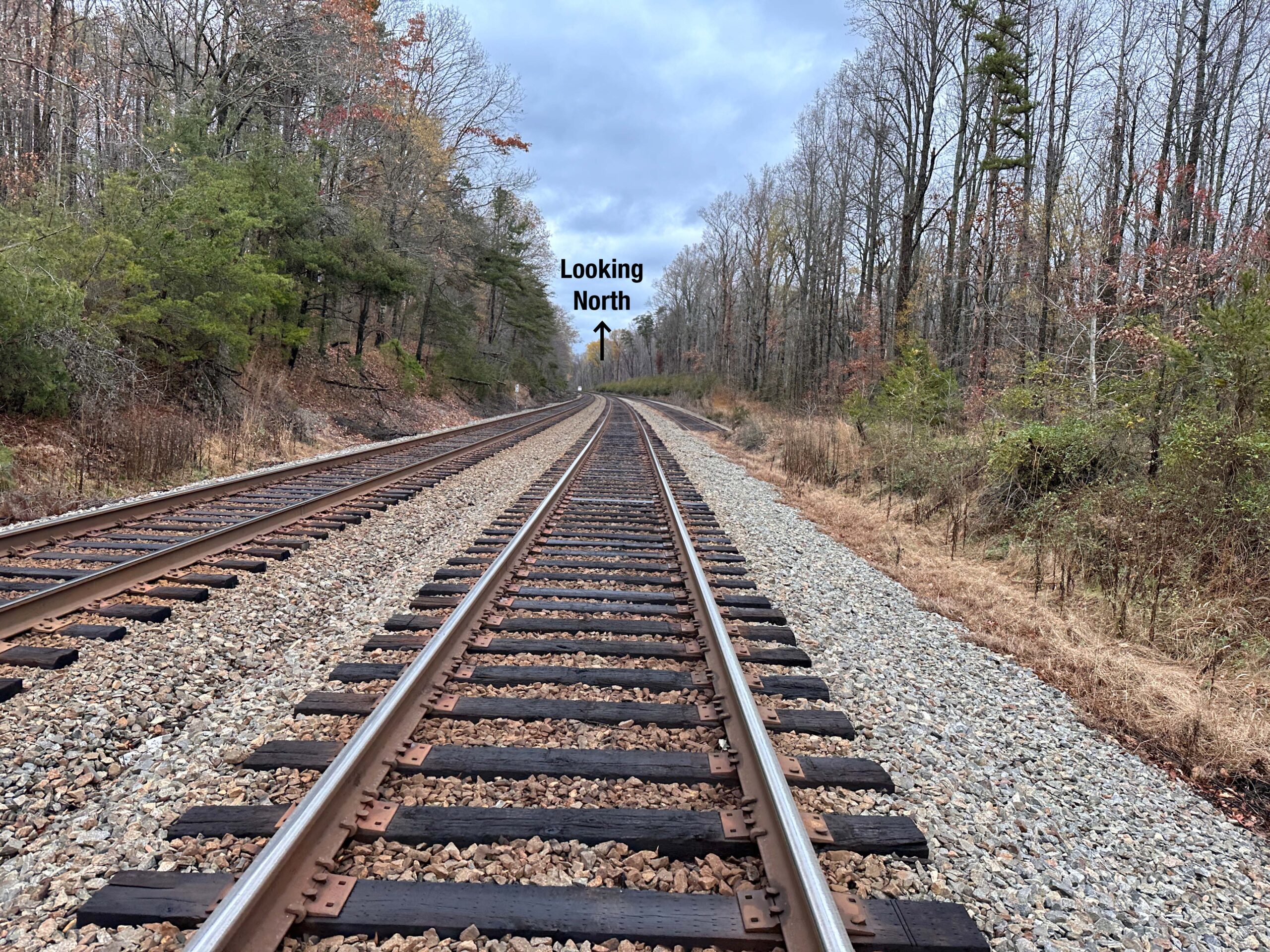 Siding A without proposed Third Track